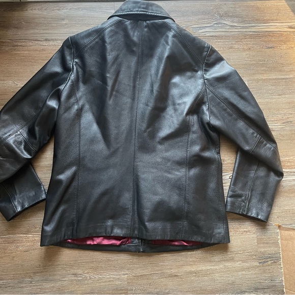 M. Julian Thinsulate Leather Jacket - Picture 2 of 14